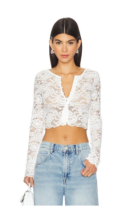superdown Elowen Top in White by SUPERDOWN