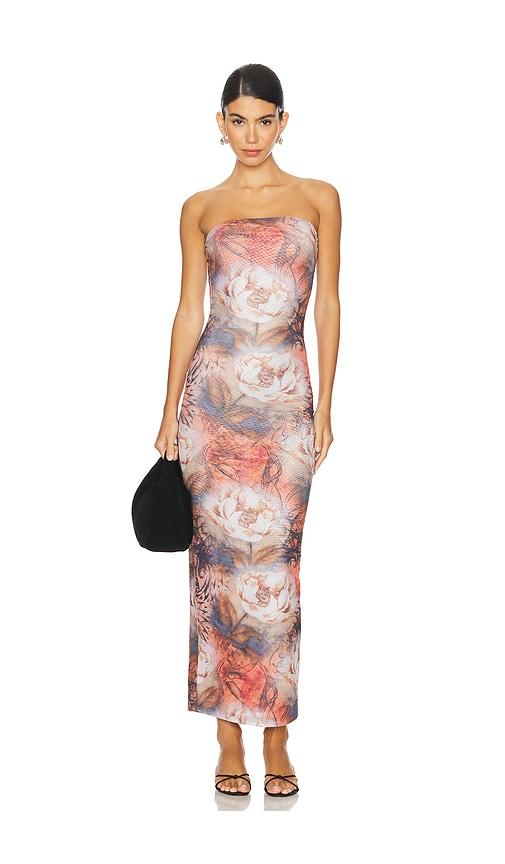 superdown Gabi Maxi Dress in Brown by SUPERDOWN