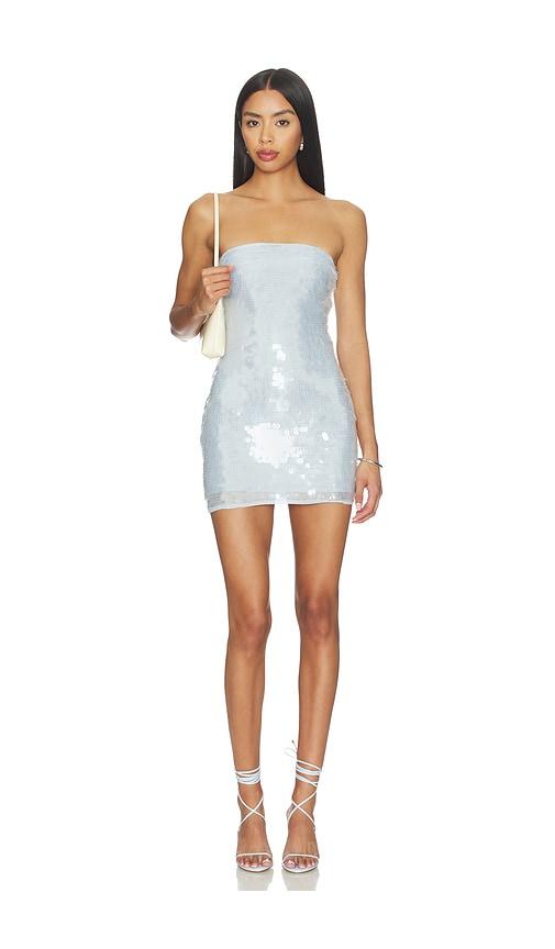 superdown Jazzlyn Mini Dress in Baby Blue by SUPERDOWN