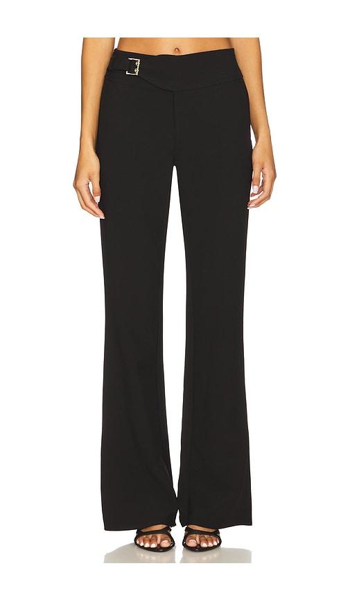 superdown Jessica Bootcut Pant in Black by SUPERDOWN