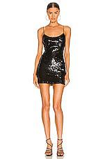 superdown Jessie Sequin Mini Dress in Black by SUPERDOWN
