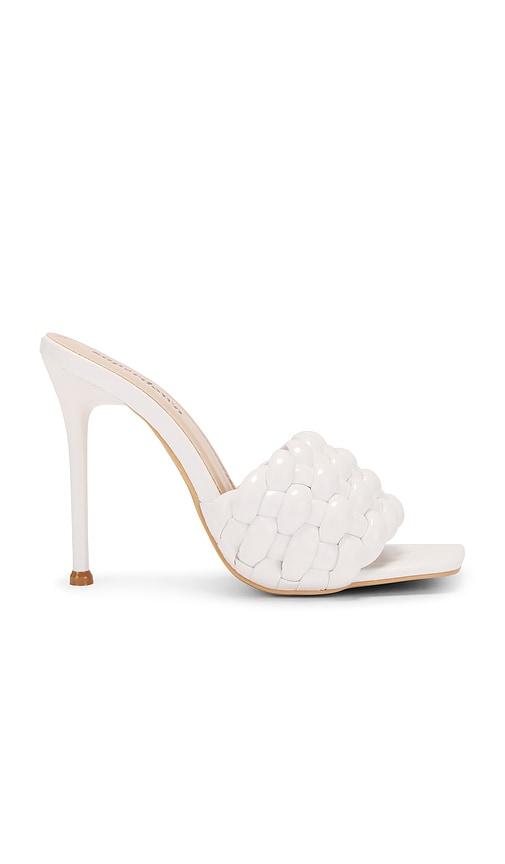 superdown Jocelyn Heel in White by SUPERDOWN