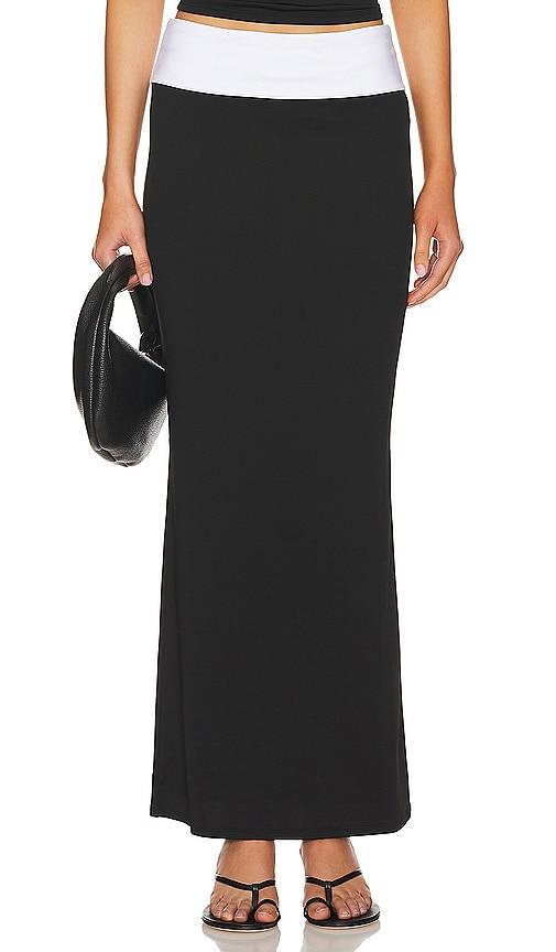 superdown Jodie Maxi Skirt in Black by SUPERDOWN