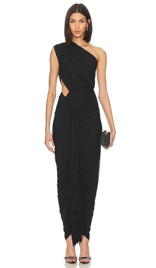 superdown Juliet Midi Dress in Black by SUPERDOWN