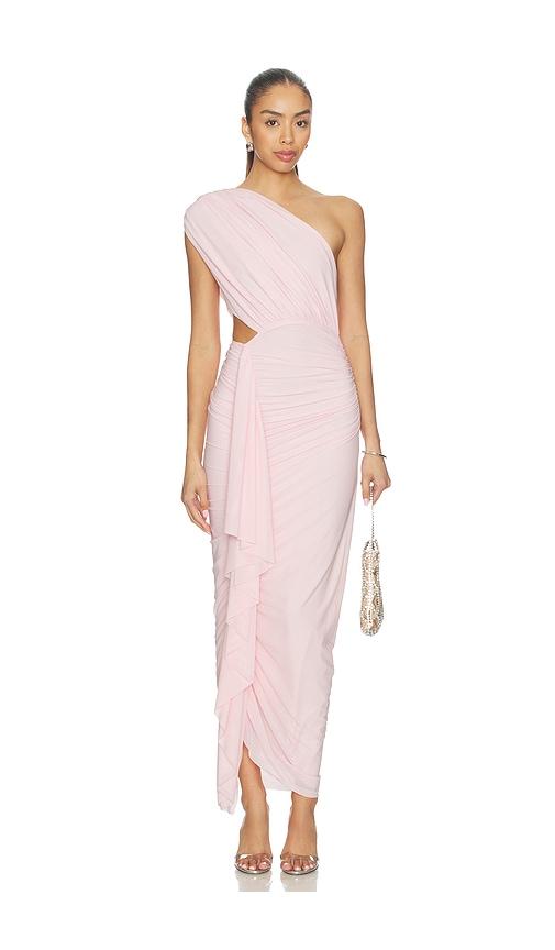 superdown Juliet Midi Dress in Blush by SUPERDOWN