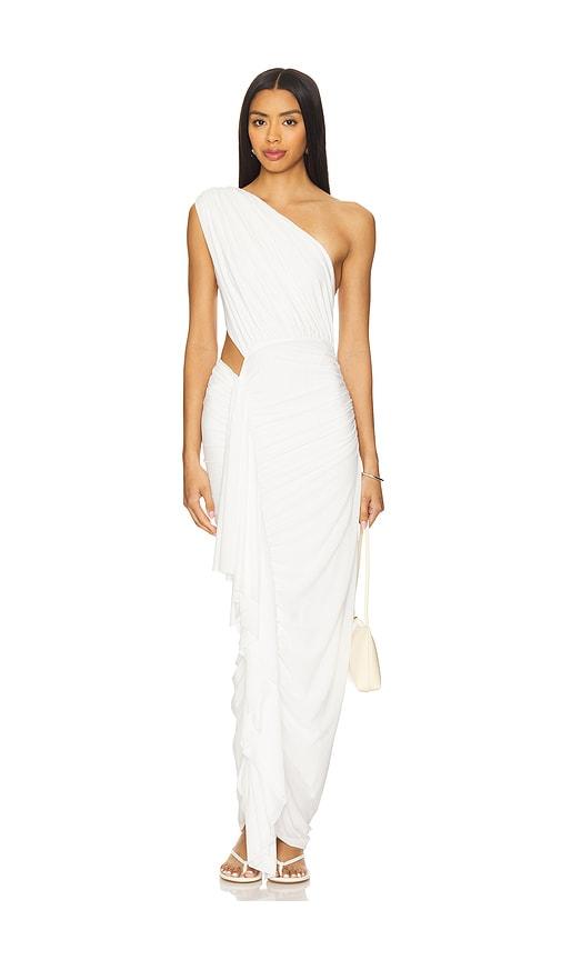 superdown Juliet Midi Dress in White by SUPERDOWN