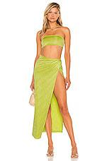 superdown Karolyna Maxi Skirt Set in Green by SUPERDOWN