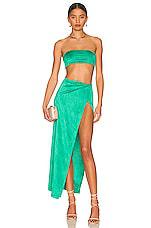 superdown Karolyna Maxi Skirt Set in Teal by SUPERDOWN