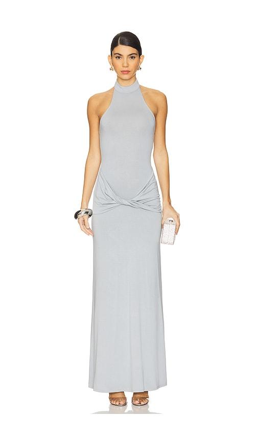 superdown Lilliana Maxi Dress in Light Grey by SUPERDOWN