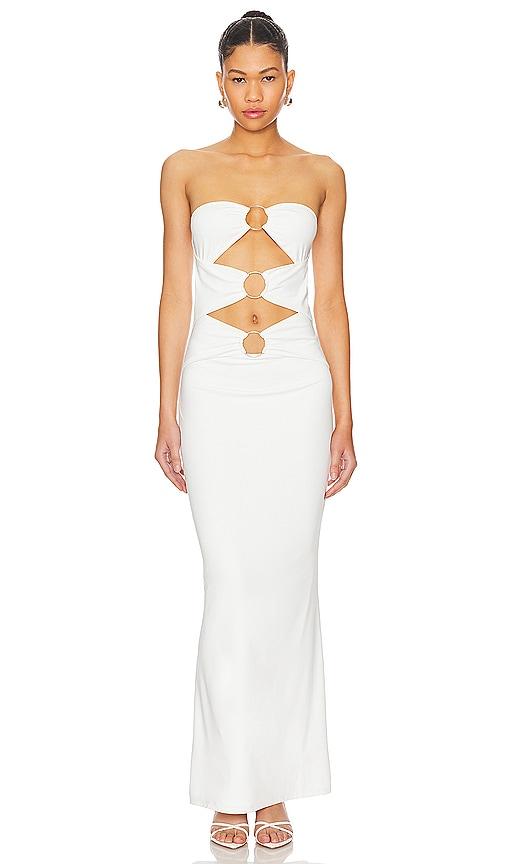 superdown Luciana Maxi Dress in White by SUPERDOWN
