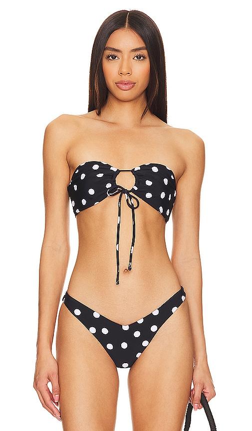 superdown Lucy Bikini Top in Black by SUPERDOWN