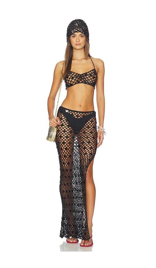 superdown Marlie Skirt Set in Black by SUPERDOWN