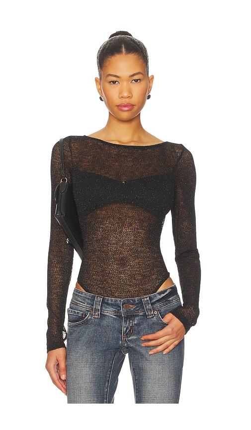 superdown Minerva Bodysuit in Black by SUPERDOWN