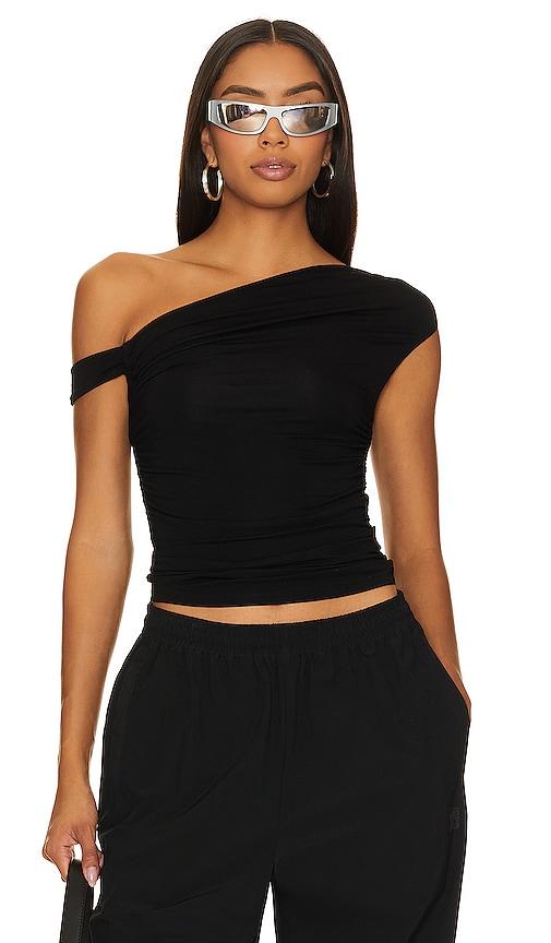 superdown Moxie Top in Black by SUPERDOWN