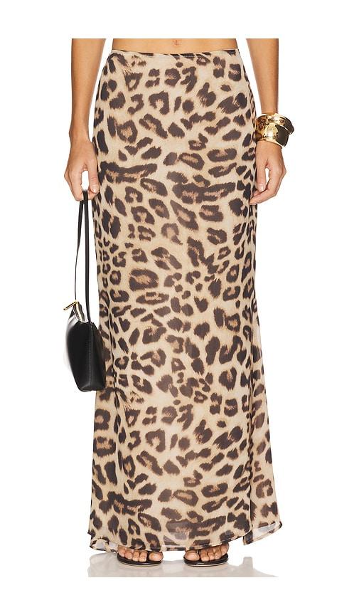 superdown Nalani Maxi Skirt in Brown by SUPERDOWN