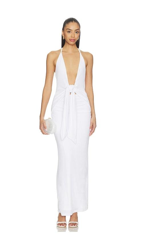superdown Nebula Maxi Dress in White by SUPERDOWN