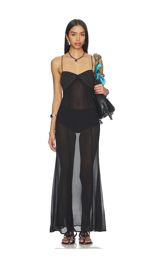 superdown Penny Maxi Dress in Black by SUPERDOWN