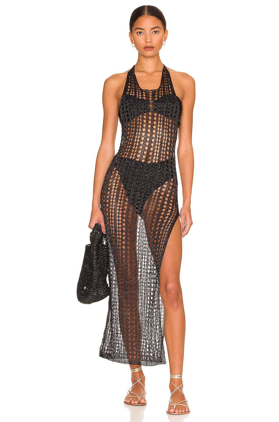 superdown Renata Swim Cover Up in Black by SUPERDOWN