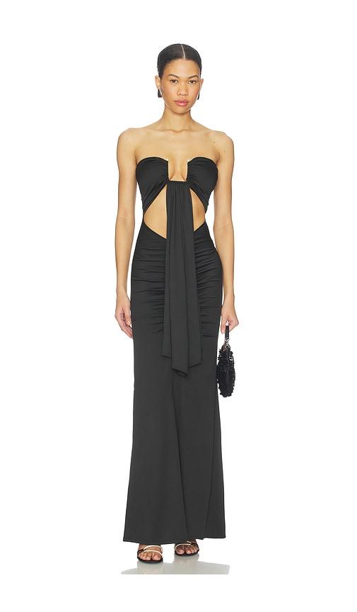 superdown Rosy Maxi Dress in Black by SUPERDOWN