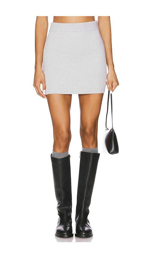 superdown Sariyah Mini Skirt in Grey by SUPERDOWN