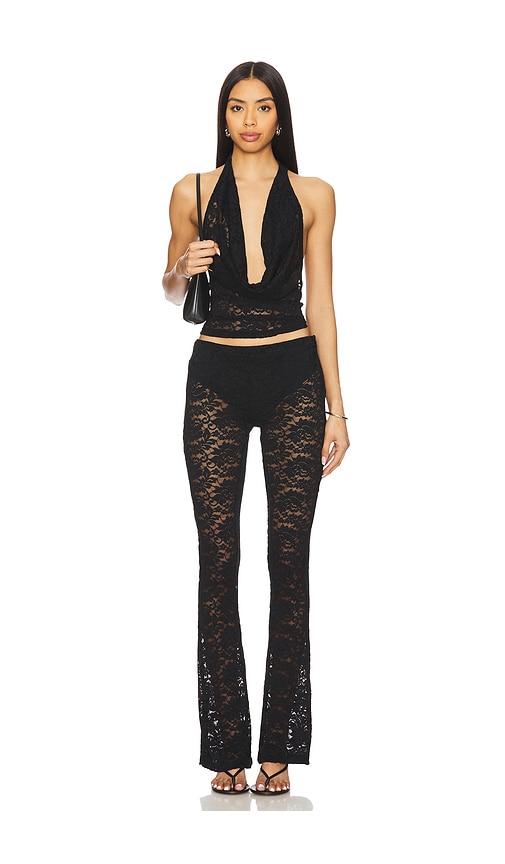 superdown Tania Pant Set in Black by SUPERDOWN