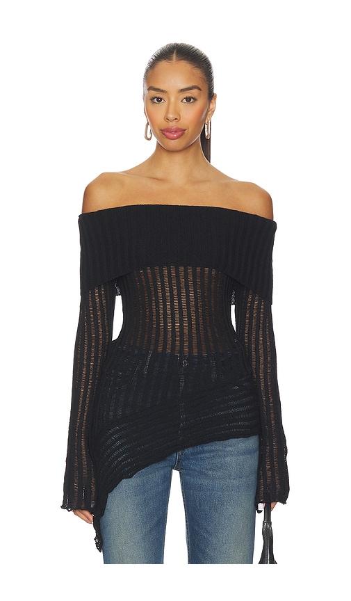superdown Tawny Sweater in Black by SUPERDOWN