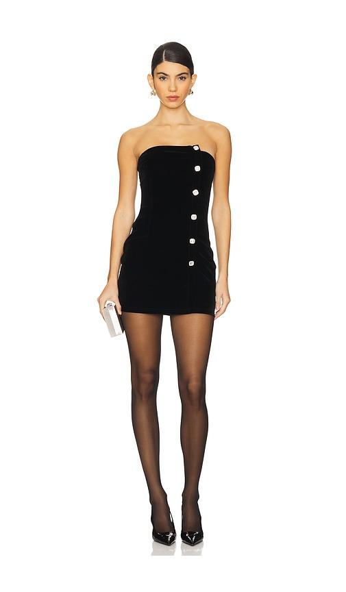 superdown Veronica Mini Dress in Black by SUPERDOWN