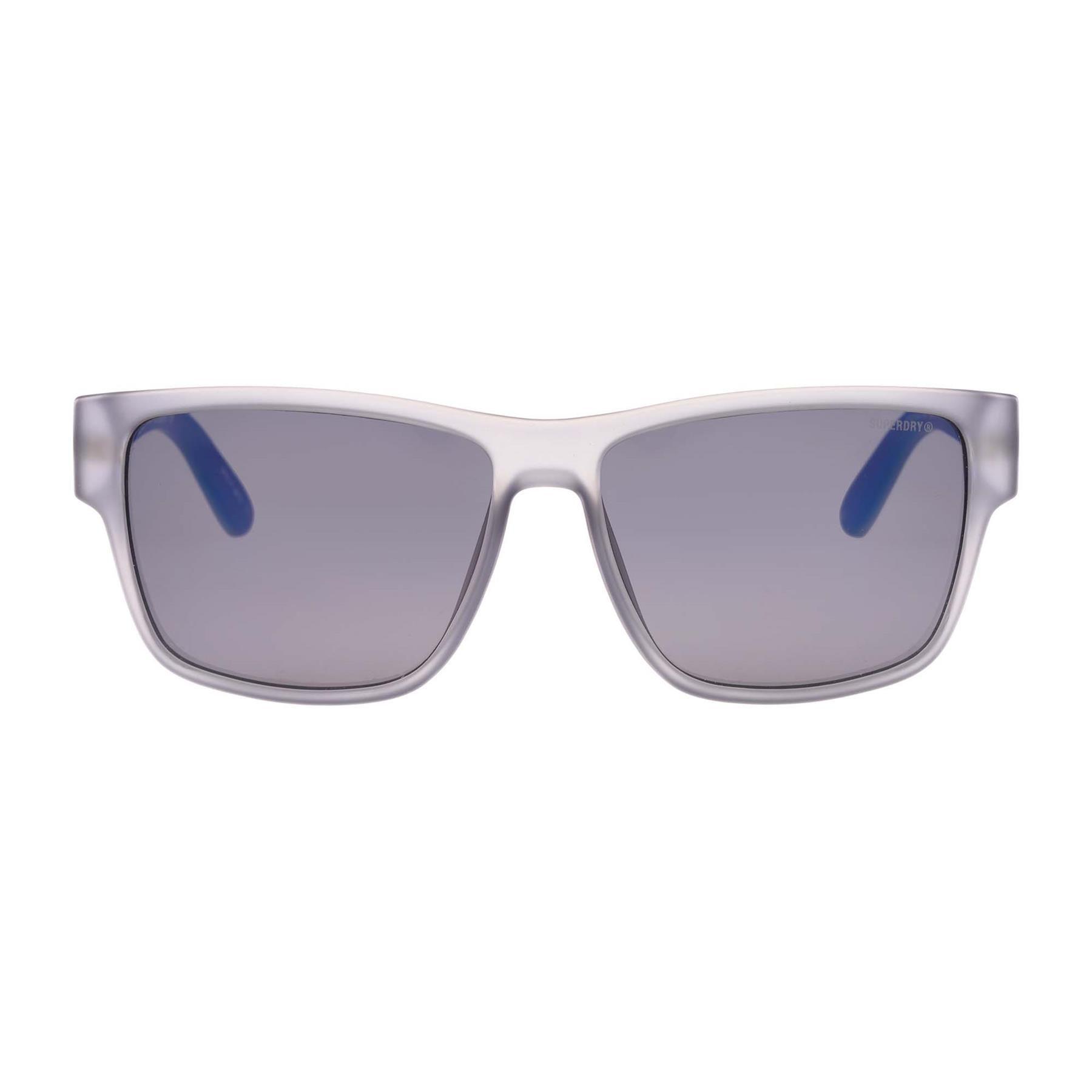 Square Matte Crystal Blue Smoke Grey SDS-5047 by SUPERDRY