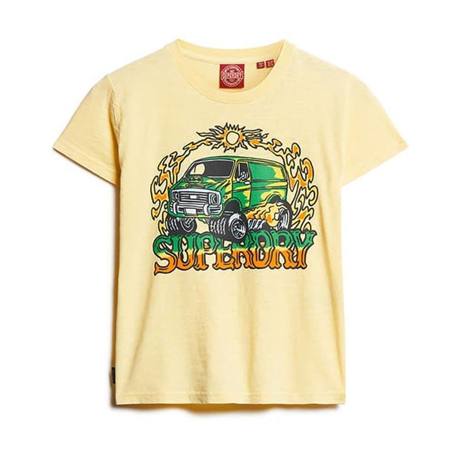Superdry Motor Graphic Fitted T-Shirt by SUPERDRY