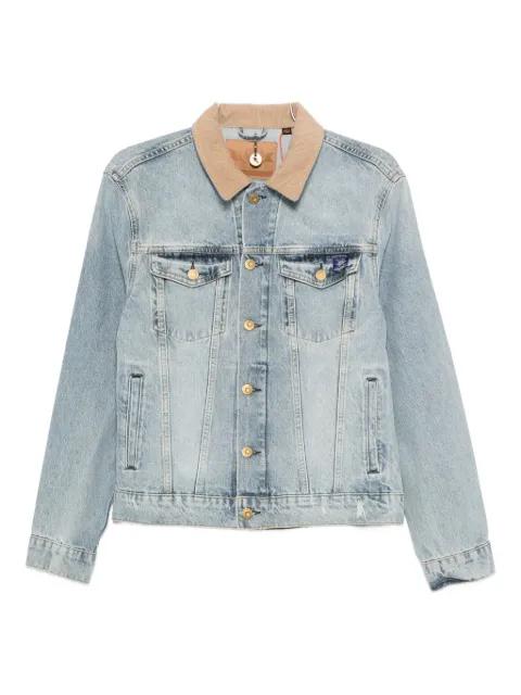 corduroy-collar jacket by SUPERDRY