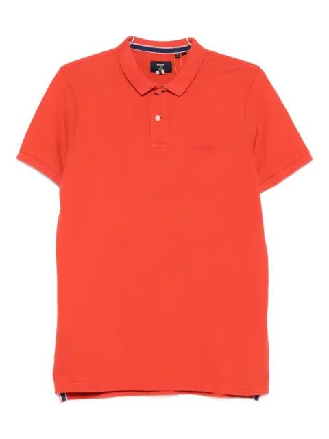 cotton polo shirt by SUPERDRY