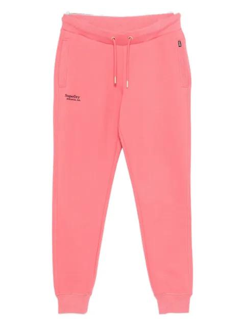 drawstring-fastening track pants by SUPERDRY