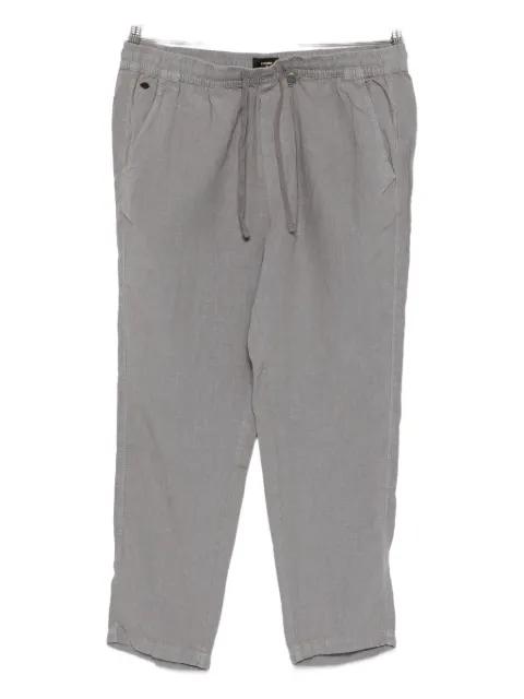 drawstring-waist trousers by SUPERDRY