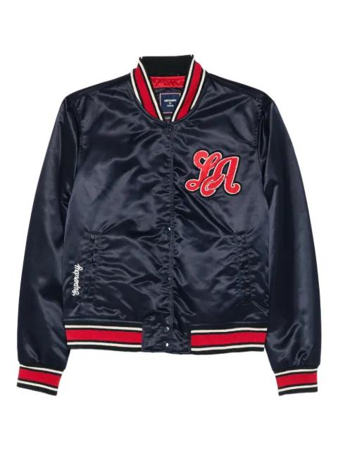 logo-appliquéd bomber jacket by SUPERDRY