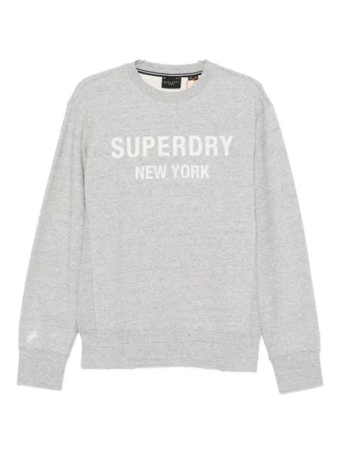 logo-lettering sweatshirt by SUPERDRY