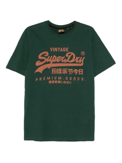 logo-print T-shirt by SUPERDRY