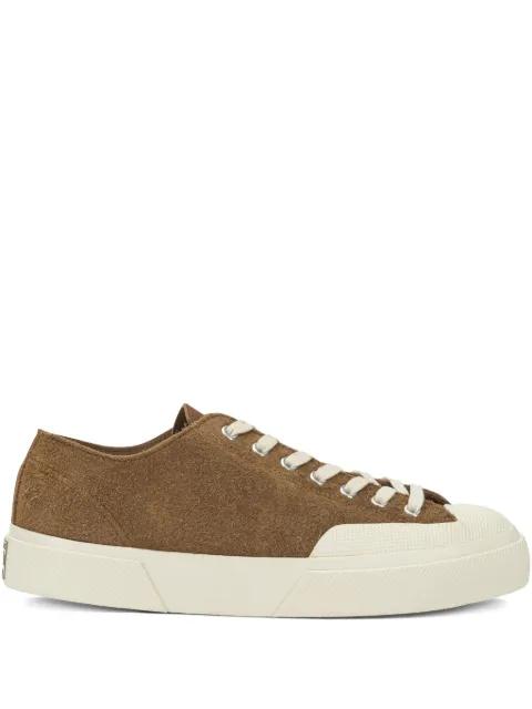2432 suede lace-up sneakers by SUPERGA