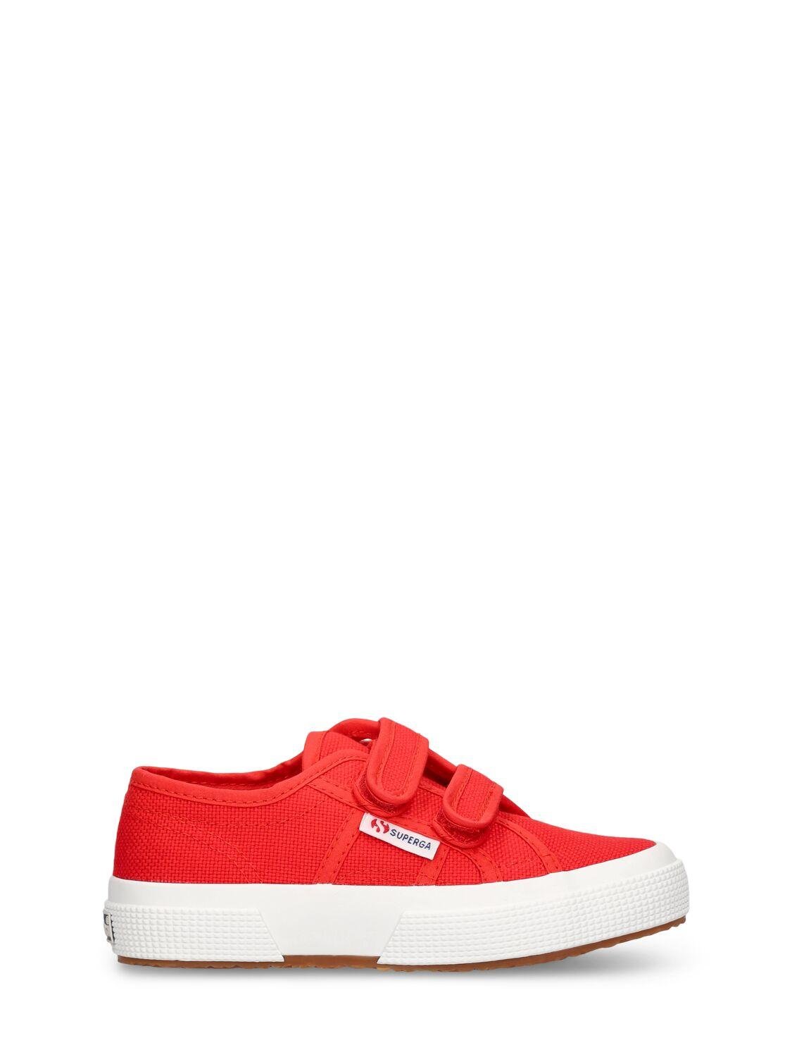 2750-cotjstrap Classic Canvas Sneakers by SUPERGA