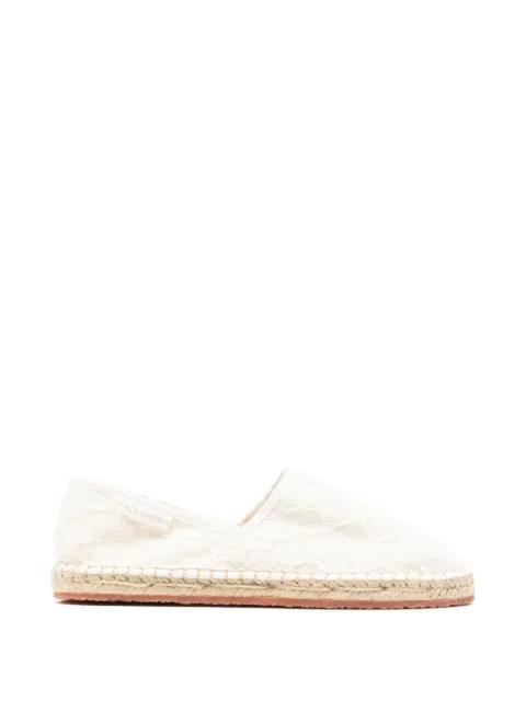 3009 crochet-knit espadrilles by SUPERGA
