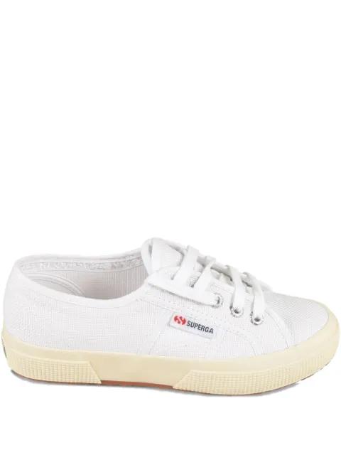 lace-up canvas sneakers by SUPERGA