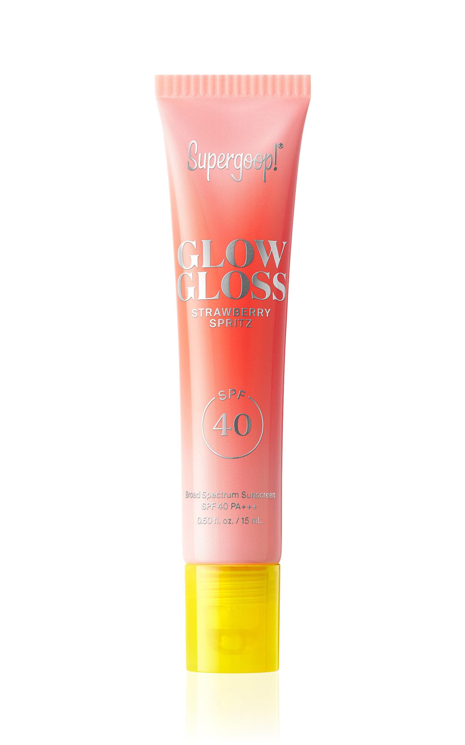 Supergoop! Glow Gloss SPF 40 Lip Balm - Strawberry Spirtz - Moda Operandi by SUPERGOOP!