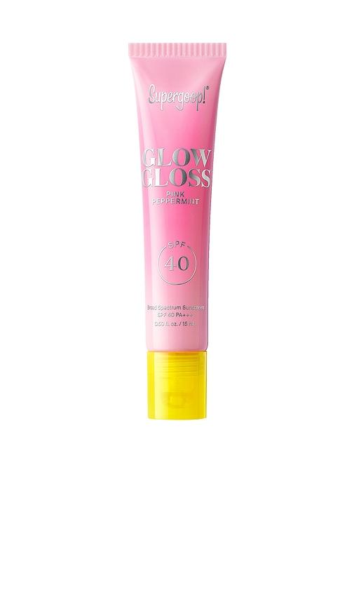 Supergoop! Glow Gloss SPF 40 Lip Balm in Pink Peppermint by SUPERGOOP!