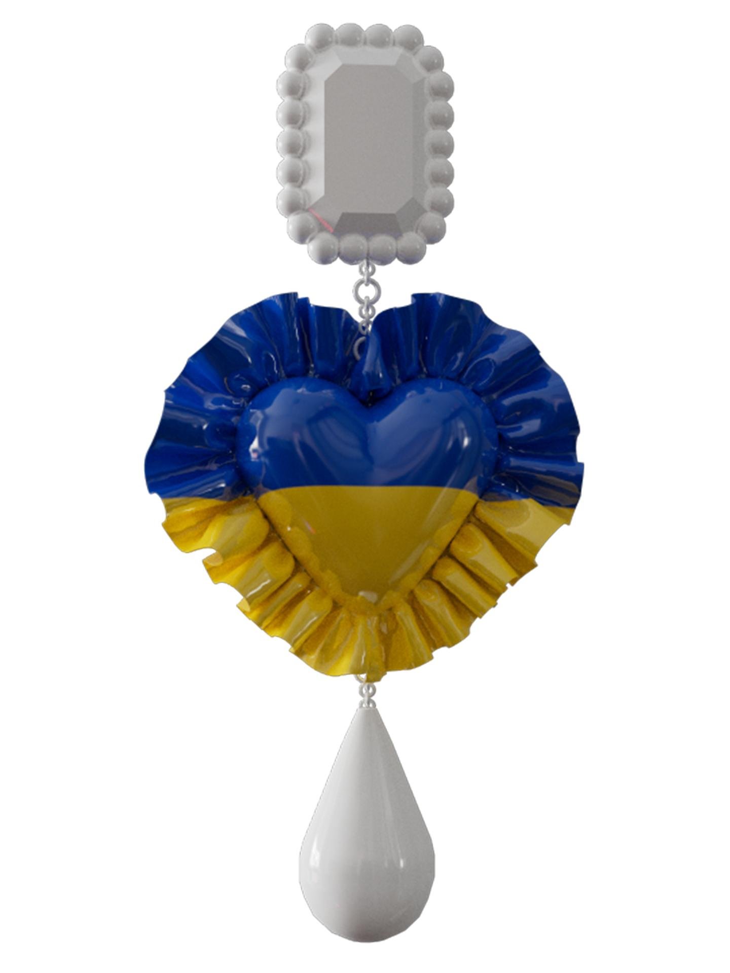 Fashion for Peace Earrings by SUPPORT UKRAINE COLLECTION
