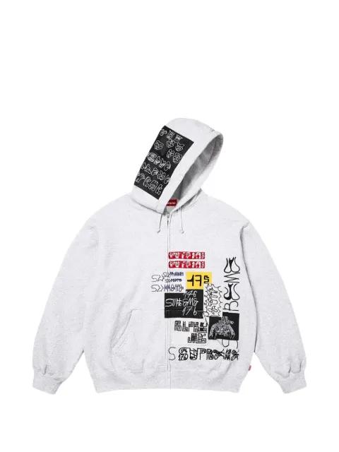 176 zip-up hoodie by SUPREME