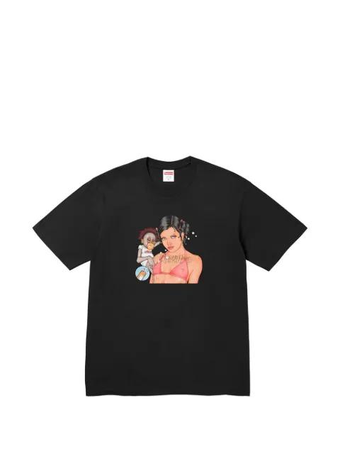 Angel crew-neck T-shirt by SUPREME