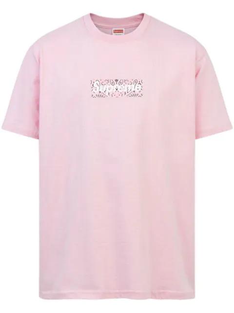 Bandana Box Logo crew neck T-shirt by SUPREME