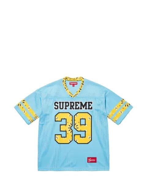 Bandana football T-shirt by SUPREME