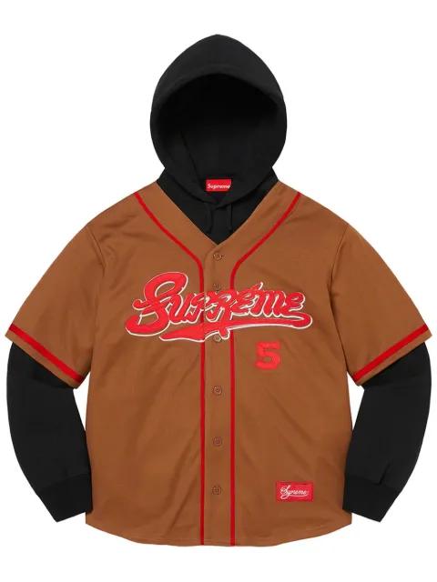 Baseball Jersey hoodie by SUPREME