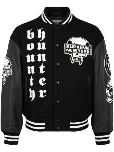Bounty Hunter "Black" varsity jacket by SUPREME