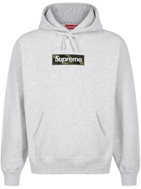 Box Logo cotton hoodie by SUPREME